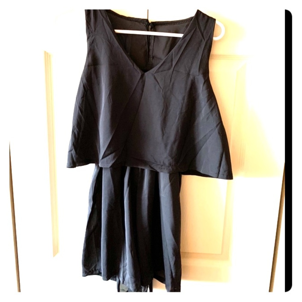 Cute Black Romper